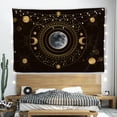 thumbnail image 2 of Tapiz de pared Dark Sun Universe 150x130 cm en microtela, 2 of 2