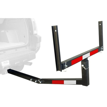 MaxxHaul 70231 Hitch Mount Truck Bed Extender (For Ladder, Rack, Canoe, Kayak, Long Pipes and