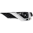 thumbnail image 3 of For 2015-2020 Rogue Grille Assembly Black Plastic NI1200305 623105HA5B, 3 of 5