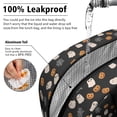 thumbnail image 5 of Womens Halloween Ghosts Pumpkins and Spider Webs Lunch Box for Work,Insulated Lunch Bag for Women,Loncheras Para Mujer,Leakproof Adult Lunch Bag for Work,Beach,Travel,Picnic,Camping, 5 of 7