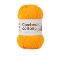 thumbnail image 2 of dgysar Milk Cotton Yarn [Handicraft] 5-Ply Crochet Knitting Thread Combed Cotton Soft Breathable for Amigurumi DIY Craft 1.76oz Saffron 1.76oz, 2 of 7