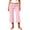 Pink, variant on Xdegoge Capri Yoga Pants for Women Foldover Mid Rise Relaxed Fit with Side Drawstring Ties Stretch Athletic for Pilates Running Gym Activewear Cropped Workout Pants