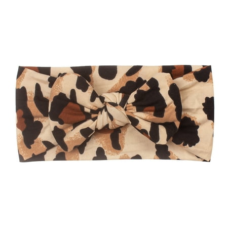 

Baby Boy Outfits Leopard Print Bowknot Hairband Headwear Headband Cute Casual Home Style Suits for Kids