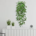 thumbnail image 4 of Fake Hanging Plants 40" Fake Ivy Vine Artificial Ivy Leaves for Wedding Wall House Room Patio Indoor Outdoor Home Office Farmhouse Decor (No Baskets), 4 of 7