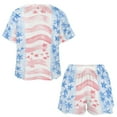 thumbnail image 3 of 4th of July 2 Pack Women’s Pajama Set Print Sleepwear And Shorts Y2k Loungewear Sets S-5XL, 3 of 7