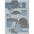 thumbnail image 2 of Addison Rugs Chantille Indoor/Outdoor Transitional Geometric Blue Washable Rectangle Rug, 3' x 5', 2 of 6