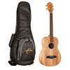 Oscar Schmidt OU58-R Baritone Size Acoustic Spalted Maple Ukulele with Gig Bag