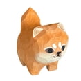 thumbnail image 5 of Dserhfy Wooden Carved Dog Cat Figurine Handmade Woodcarving Art Small Animal Statue Sculpture Home Office Desktop Decoration Ornament, 5 of 8