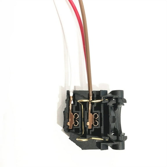 2Pcs Black Low Beam Light Bulb Base With Cable For Ford Focus 2 MK2 Focus 3 MK3