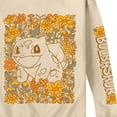 thumbnail image 2 of Pokémon - Bulbasaur Fall Flowers - Men's Crew Fleece Sweatshirt, 2 of 4