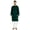 Dark Teal Green, variant on Atasi Indian Mens 2 Piece Kurta Pajama Set Henley NeckCasual Long Kurta