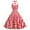 Red, variant on Ierhent Business Casual Dresses for Women Women's Summer Boho Spaghetti Strap Square Neck Ruffle Casual Flowy Long Dress Beach Swing Party Maxi Dress(Pink,L)