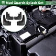 thumbnail image 2 of Guardabarros de barro únicos para Ford EDGE L 2023 con accesorios de montaje, 2 of 6