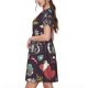 thumbnail image 2 of Balery Merry Christmas Vestidos sueltos de manga corta para mujer, vestidos de verano 2025, vestidos casuales de corte A con vuelo., 2 of 6