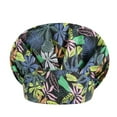 thumbnail image 1 of Unisex Fashion Cotton Print Nurse Adjustable Hat Unisex Scrub Cap, 1 of 3