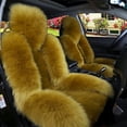 thumbnail image 4 of Cojín de asiento de coche de invierno de lana de primera fila, cojín individual de una sola pieza, cojín de asiento de felpa, funda de asiento universal, cojín de lana, 4 of 6