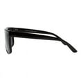 thumbnail image 4 of Polarized Lens Sunglasses Men's Classic Square Lightweight UV400 Shiny Black, 4 of 4
