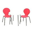 thumbnail image 1 of Giftmark 3012P Ensemble Moderne Table et 2 Chaises pour Enfants avec Pieds Chromés - Rose, 1 of 1