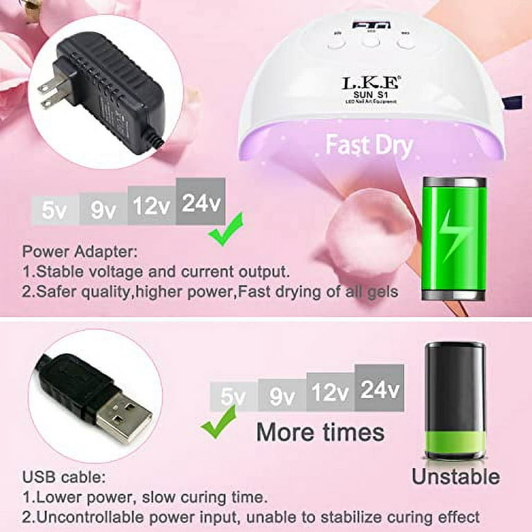 72W High Power Hot Sale UV/LED Nail Lamps Nail Gel Polish Dryer for All  Types Gel Nail Art Machine - China Nail Lamp and Nail Dryer price