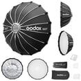 thumbnail image 1 of Godox Softbox Godox S65T 65cm/25.6in Quick Release Umbrella Softbox, Bowens Mount with Removable Front and Inner Diffusers for Photography, Live Stre, 1 of 9