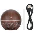 thumbnail image 2 of DIFUSOR DE AIRE DE DE 130 ML, HUMIDÍFOR DE DIFUSOR DE AIRE, CARGA USB DE BAJO RUIDO PARA LA LA SALA DE ESTAR DE LA OFICINA EN Casa Dormitorio, 2 of 7