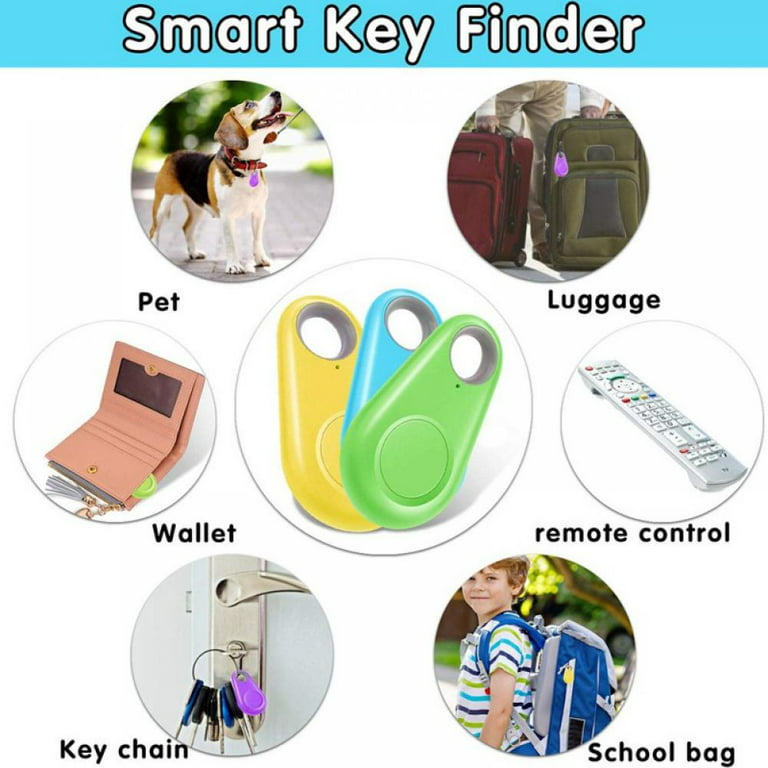 Bluetooth Tracker Wireless Key Finder Alarm Wallet Car Pet Child GPS  Locator Tag
