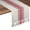 Red White, variant on Native Fab Pure Cotton Table Runner Farmhouse 90 Inches Long - Wedding Table Runners with Fringes, Parties Rustic Bridal Shower Decor Dining Table Runners 14x90 Red White