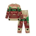 thumbnail image 2 of Bingfone Men'S Pajama Set 2 Piece Loungewear Pjs, Long Sleeve With Pajama Pants-Christmas Vintage Red Truck, 2 of 9