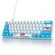 thumbnail image 1 of Ussixchare Teclado Mecánico Cableado 60% con 61 Teclas y Switches Rojos, 1 of 7