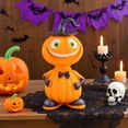 thumbnail image 2 of Halloween Ornament Cartoon Style Vivid Expression Design Pumpkin Decoration Joyful Festive Atmosphere Decor, 2 of 7