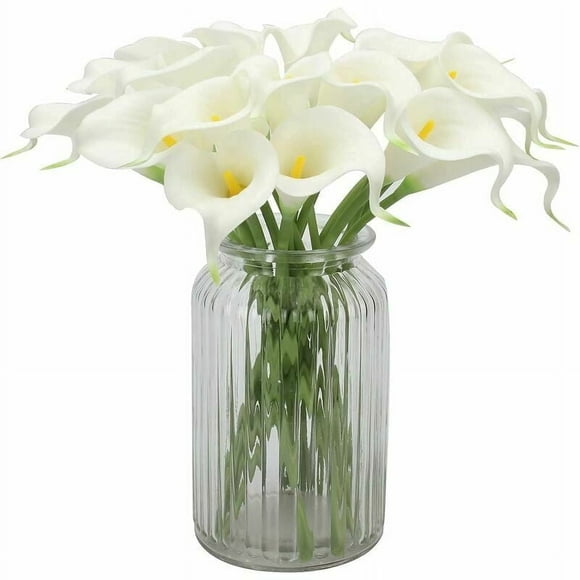Lifelike Artificial Calla Lily Flowers, Perfect For Special Occasions And Wedding Decor, Durable Pu Material Ensures Longevity, Stay Vibrant Without Watering Or Sunlight