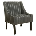 thumbnail image 2 of HomePop Modern Swoop Accent Armchair, 2 of 7