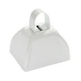 thumbnail image 4 of Kokiya Metal Cowbell 2.91x2.36x2.95" Cow Bell for Celebrations Football Games Party White, 4 of 9