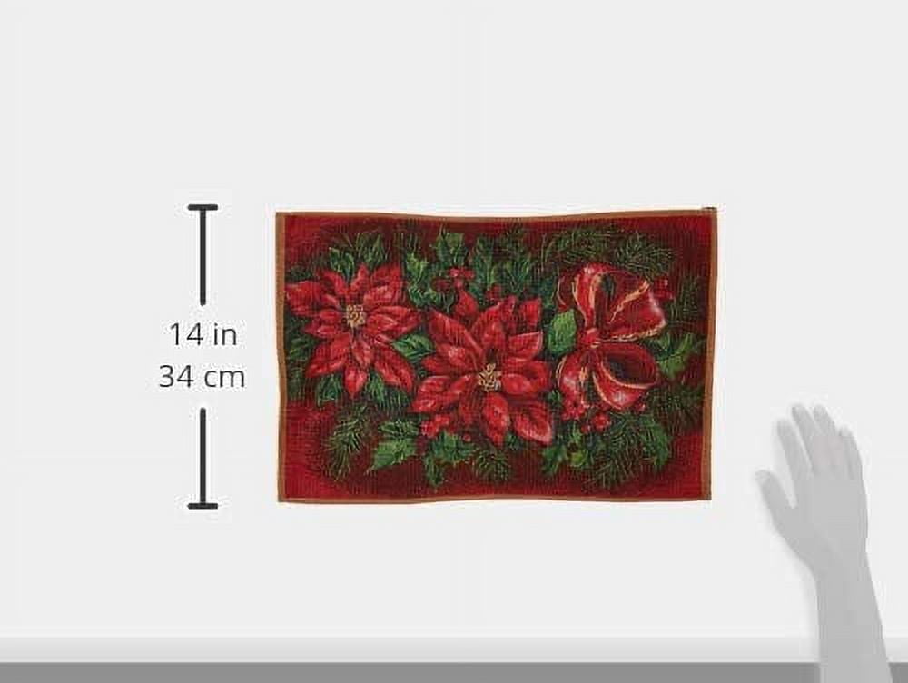 Christmas Holiday Tapestry Placemats Set of 4