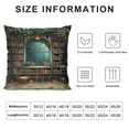 thumbnail image 5 of BCIIG Room Bookshelf Window Throw Pillow Cover for Home Furnishing 22x22in, 5 of 5