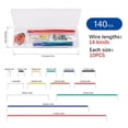 thumbnail image 3 of Cable Puentes Alambre en Forma U Placa Pruebas 14 Longitudes (140 Piezas), 3 of 3