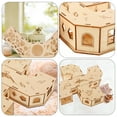 thumbnail image 4 of OUNONA 1 Set of Hamster Tunnel Maze Toy with Wood for Pet Hamster Indoor Playtime, 4 of 8