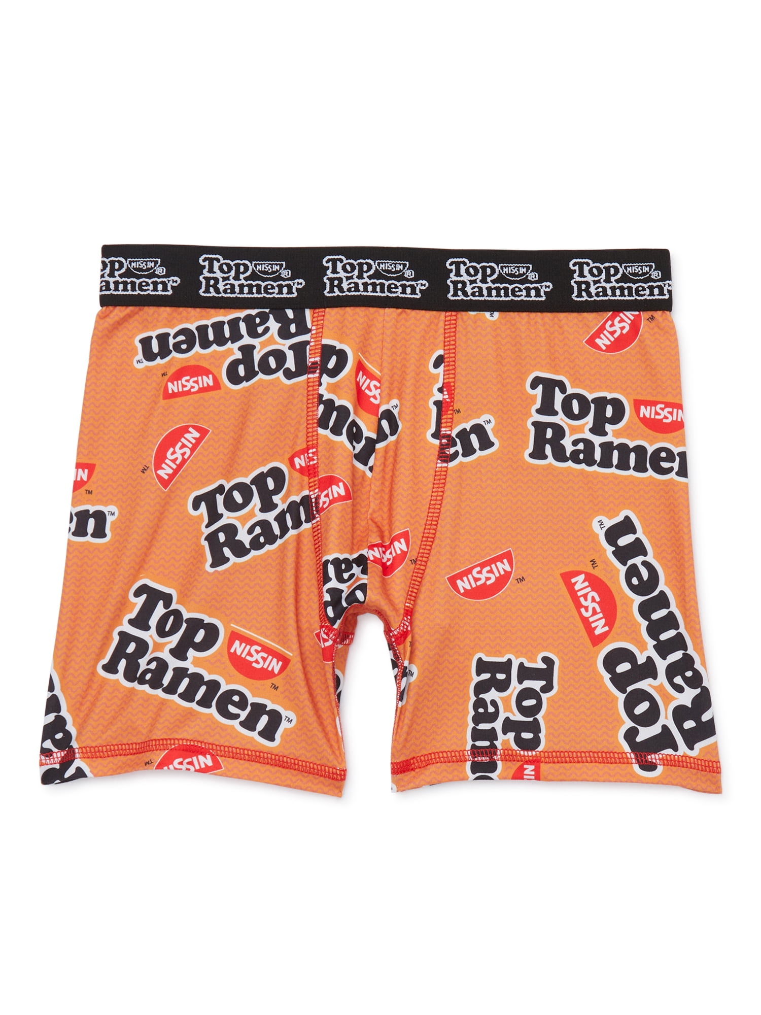 Nissin Top Ramen Boys' 4-Pack Boxer Briefs, Sizes 4-12