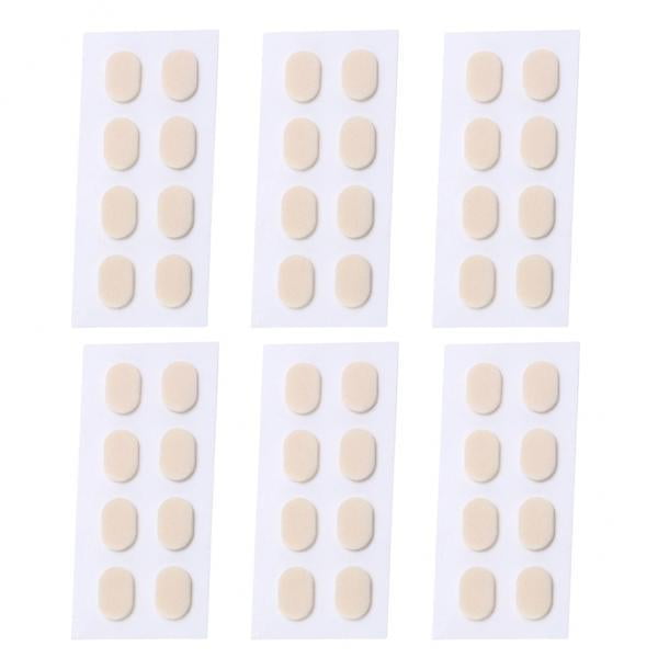 2x 24 Pares de Almohadillas Nasales de Esponja Autoadhesivas para Anteojos, Almohadillas Nasales , Almohadillas Adhesivas para Sujetar , Alm Colco almohadilla para la nariz de los anteojos