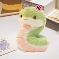 thumbnail image 3 of BAELLERT Snake Plush Toy Stuffed Animal Doll Cute Little Snake Rag Doll 25 Cm Soft Cuddly Zodiac Snake Theme Gift for Kids Adults Birthday, 3 of 8