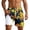 Navy, variant on XFeng Men's 2 in 1 Swim Trunks, Print Board Shorts with Compression Liner, Quick Dry Beach Swim Shorts with Pockets