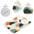 thumbnail image 3 of Yayeee Dish Drying Mat for Kitchen Counter 18"x24" Microfiber Absorbent Pad, Simple Clouds, 3 of 7