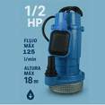 thumbnail image 2 of Bomba Sumergible Para Agua Limpia 1/2hp Marshall Bsa1-50f Azul, 2 of 4