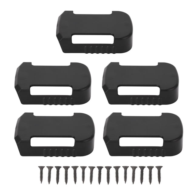 Juego de 5 soportes de batería para Worx WU189 WU294 WU296 WU398 WU230 WU808 WE270 WE389 WE362 20V