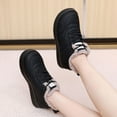 thumbnail image 4 of Plush Leather Cotton Shoes Winter Warm Boots Middle And Elderly Mothers Cotton Boots, 4 of 8