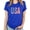 Vintage Royal Shirt, variant on Distressed USA Flag Shirt for Women, Men, Youth and Toddler Boys and Girls Matching 4th of July Tee Dark Gray Heather Shirt Adult X-Large