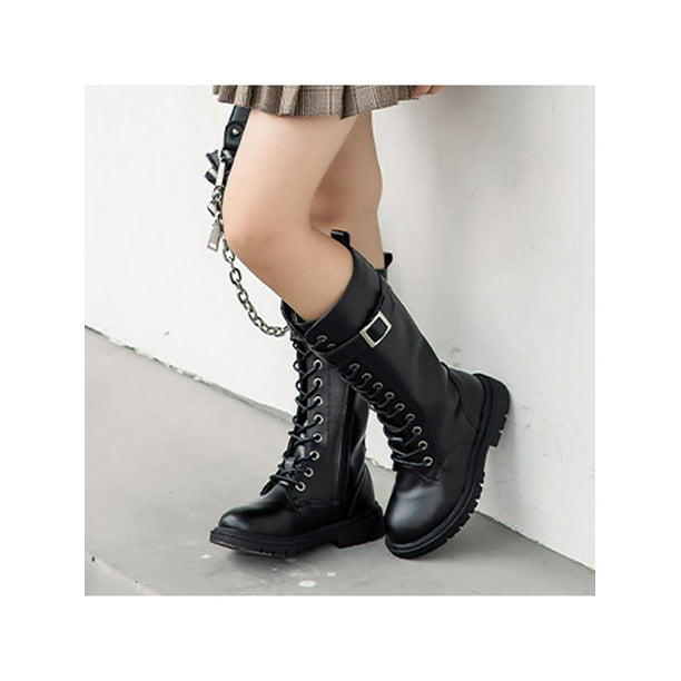 Boys knee high clearance boots