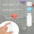thumbnail image 4 of Uxcell Clear Glass Sample Vials, Liquid Bottles 20pack Blue 10ml, 4 of 7