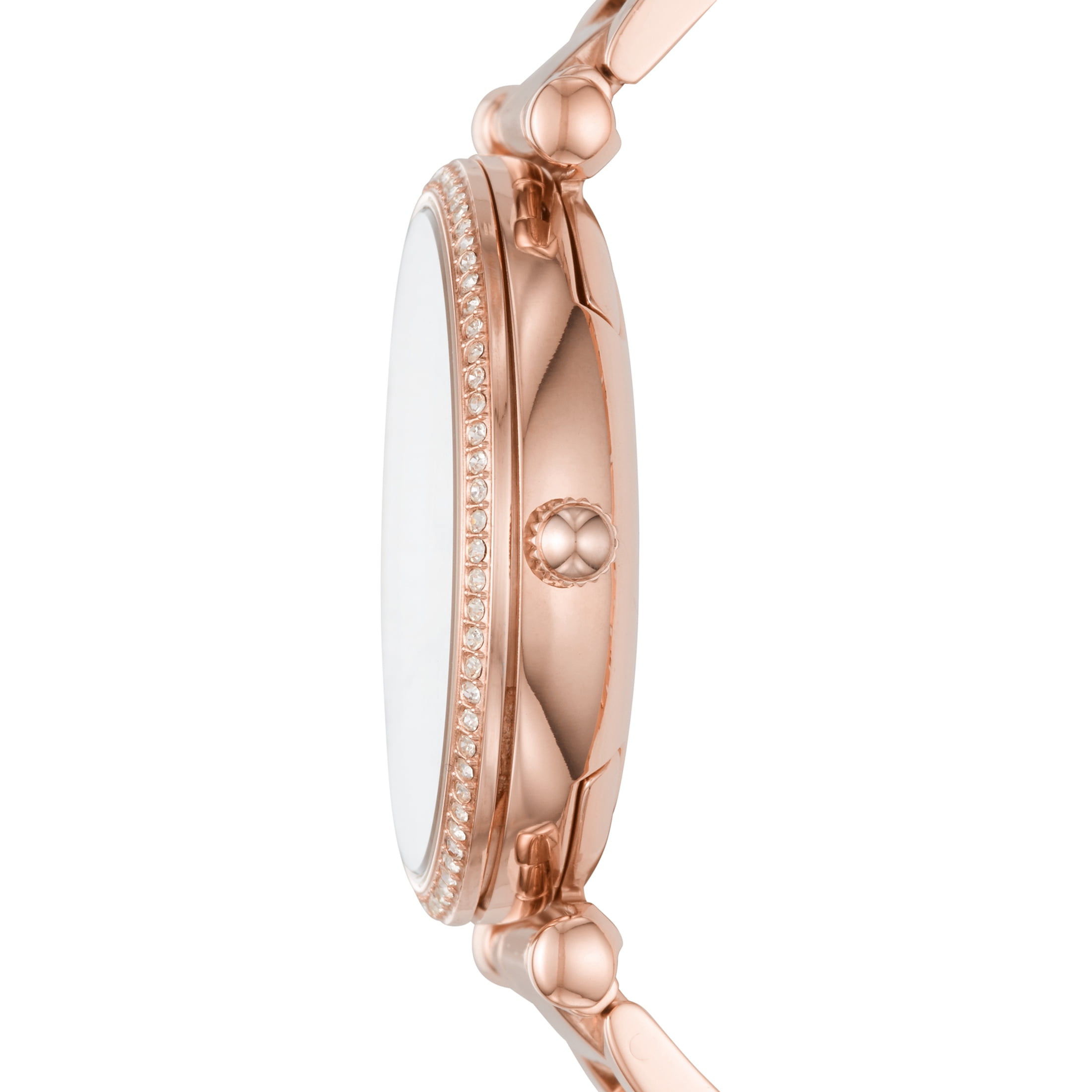Fossil BQ3604 Tillie Three-Hand Blush Leather Watch Fossil-Carlie-Three-Hand-Blush  main image 4