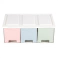 thumbnail image 1 of Colorful Desktop Storage Box with Drawers Jewelry Holder Cabinets Decor F #, 1 of 4